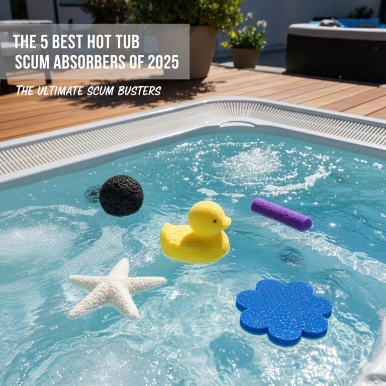 Best Hot Tub Scum Absorbers