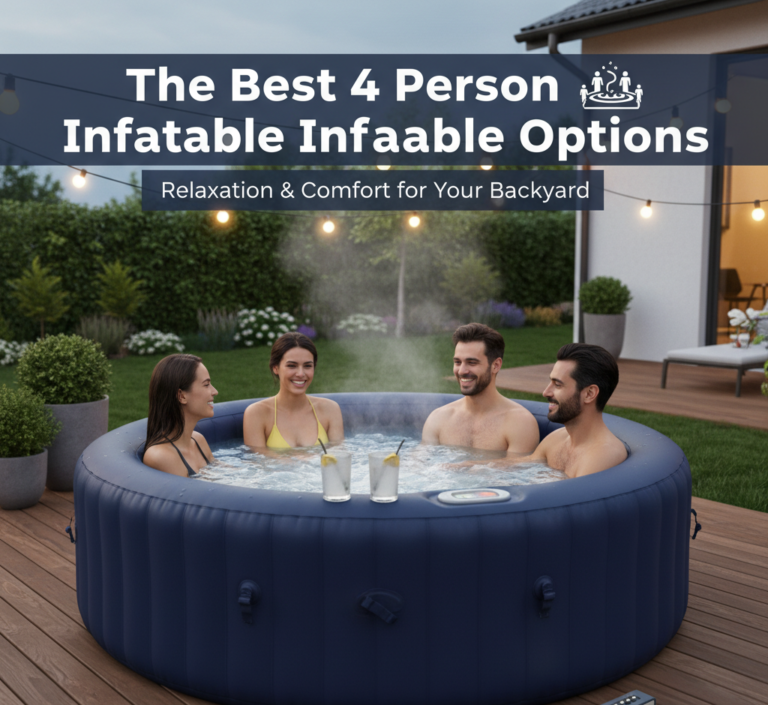 best 4 person inflatable hot tub