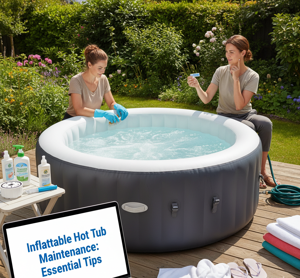 inflatable hot tub maintenance