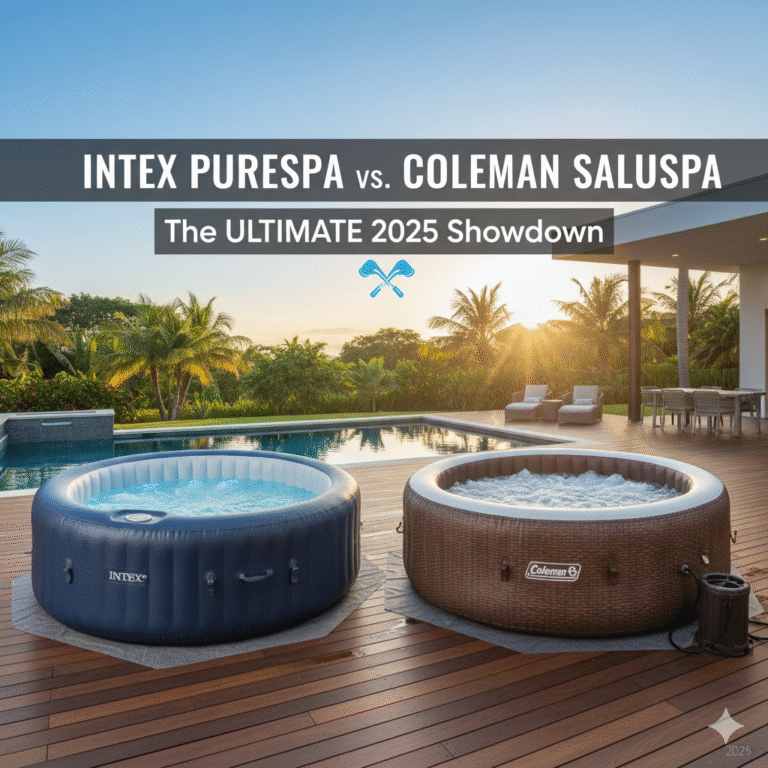 intex purespa vs coleman saluspa Comparison