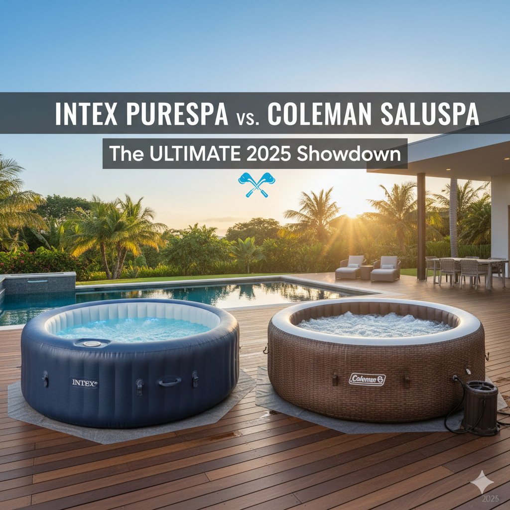 intex purespa vs coleman saluspa Comparison