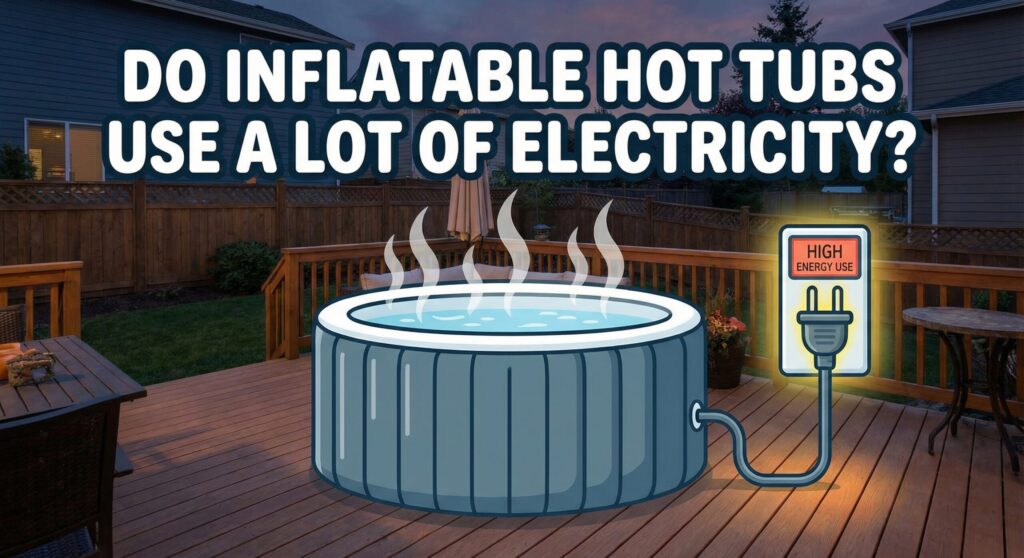 do inflatable hot tubs use a lot of electricity