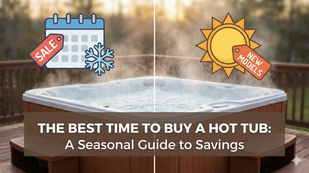 best time of year to buy a hot tub