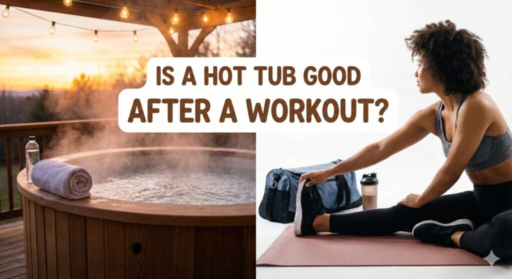 is hot tub good after workout