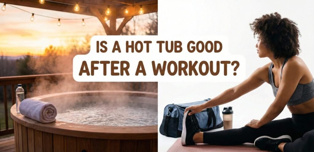is hot tub good after workout
