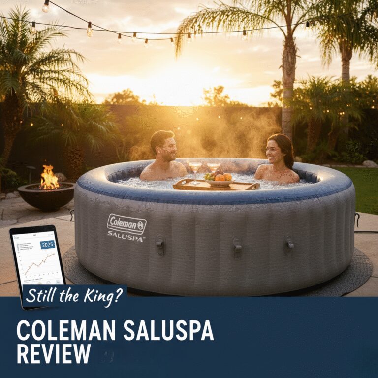 Coleman SaluSpa Heating Performance and Bubble System Test